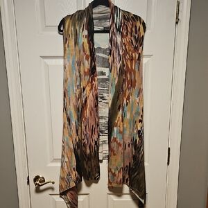 Dor Dor Couture Watercolor Sweater Vest